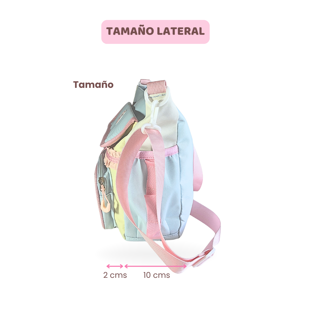 Pre-Order Bolso Kawaii Celeste Pastel
