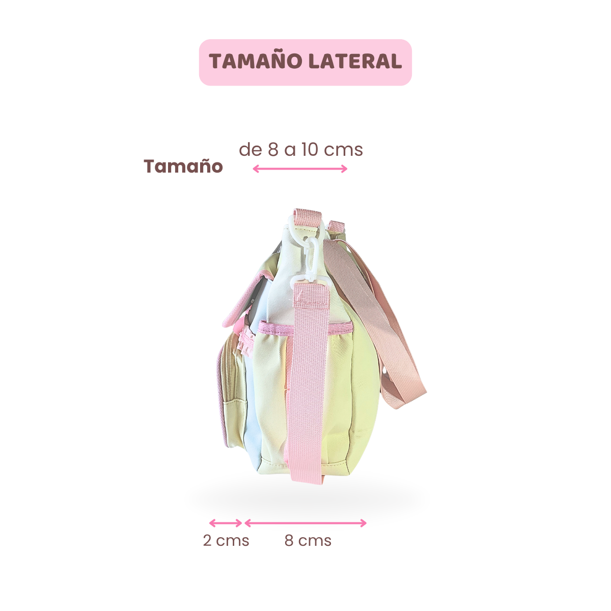 Pre-Order Bolso Kawaii Amarillo Pastel