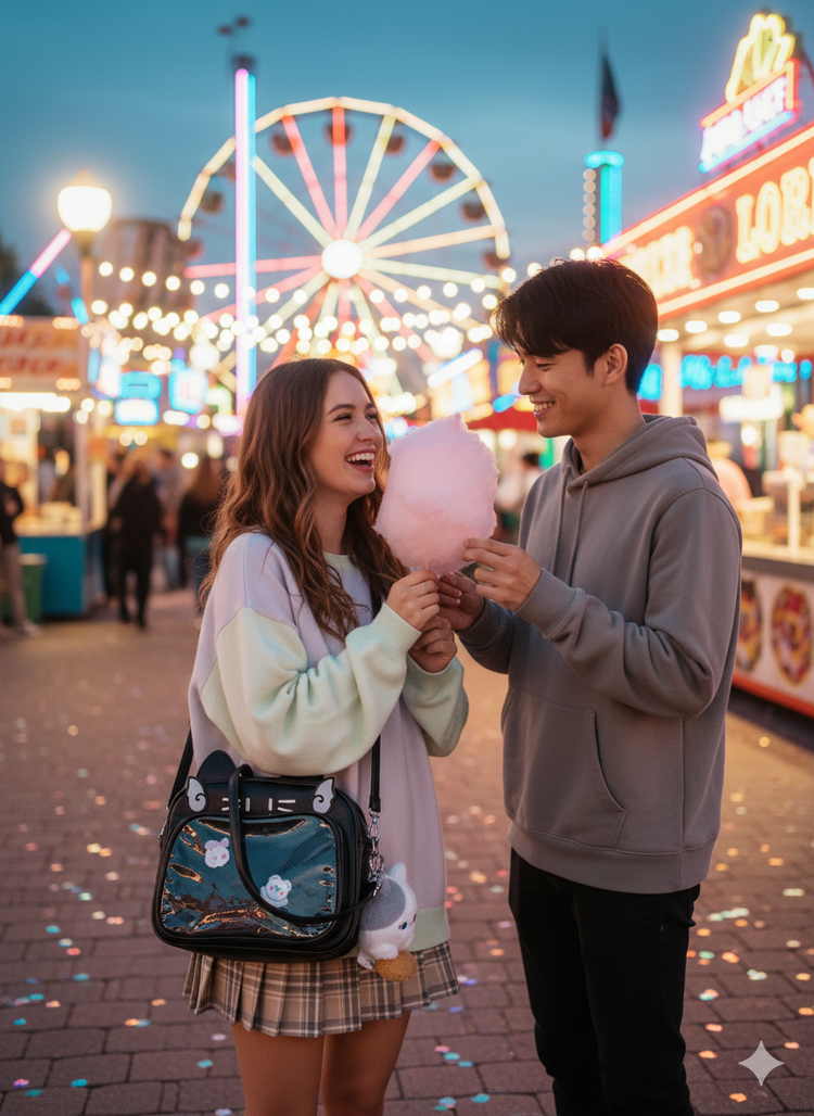 Mochila Bolso Kawaii Gatitos