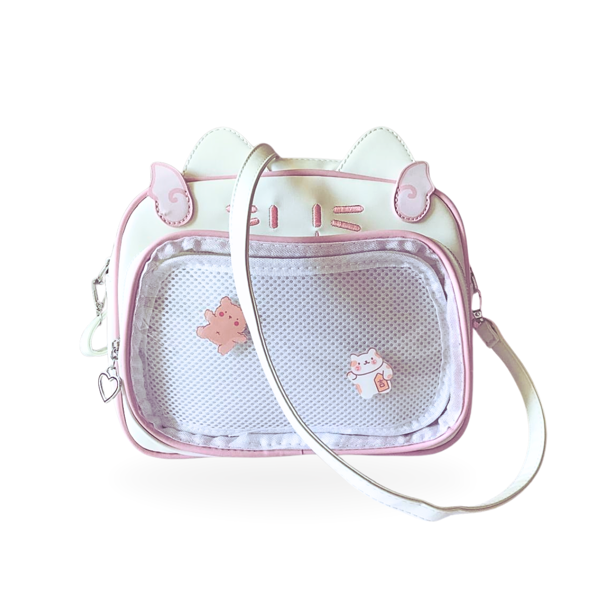 Mochila Bolso Kawaii Blanca