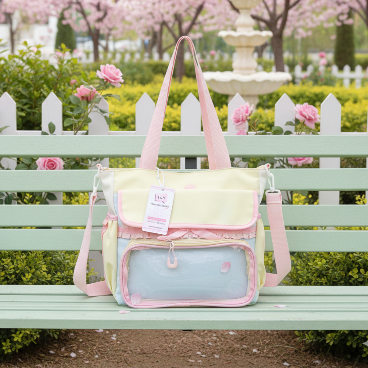 Pre-Order Bolso Kawaii Amarillo Pastel
