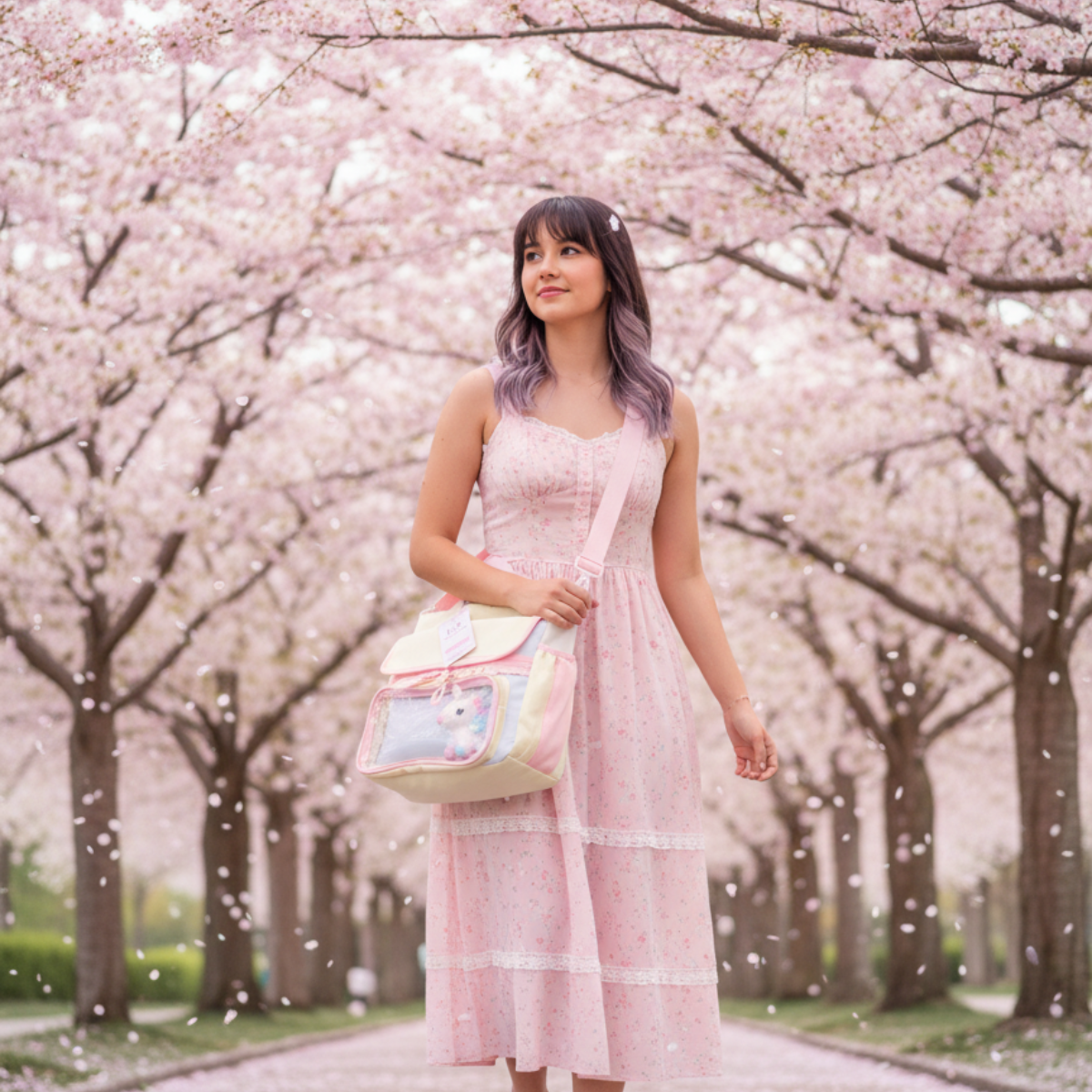 Pre-Order Bolso Kawaii Amarillo Pastel