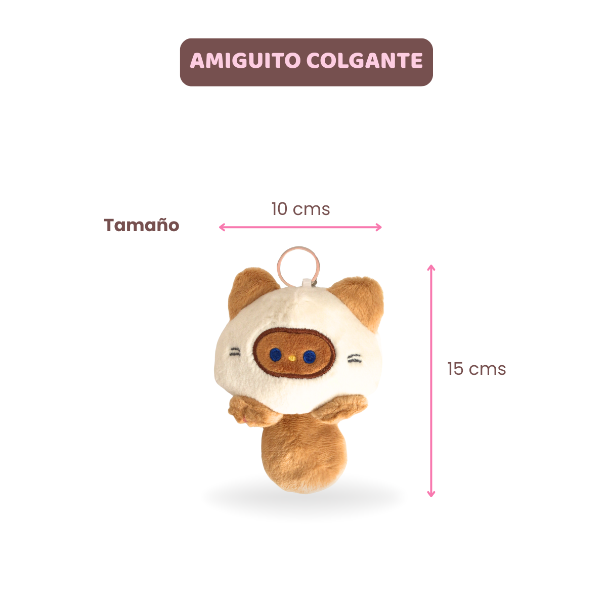 LLavero Gatito Café